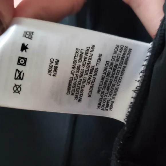 Mens Mountain Hardwear Soft Shell Fleece Jacket size Medium Black - Picture 8 of 16